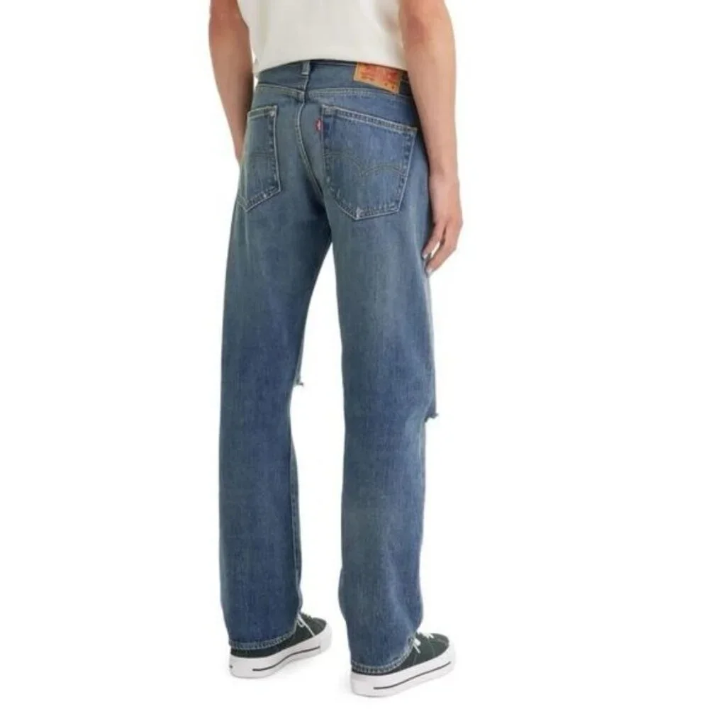 New Levi's Mens 501  93‎ Straight Blue Jeans Size 35
